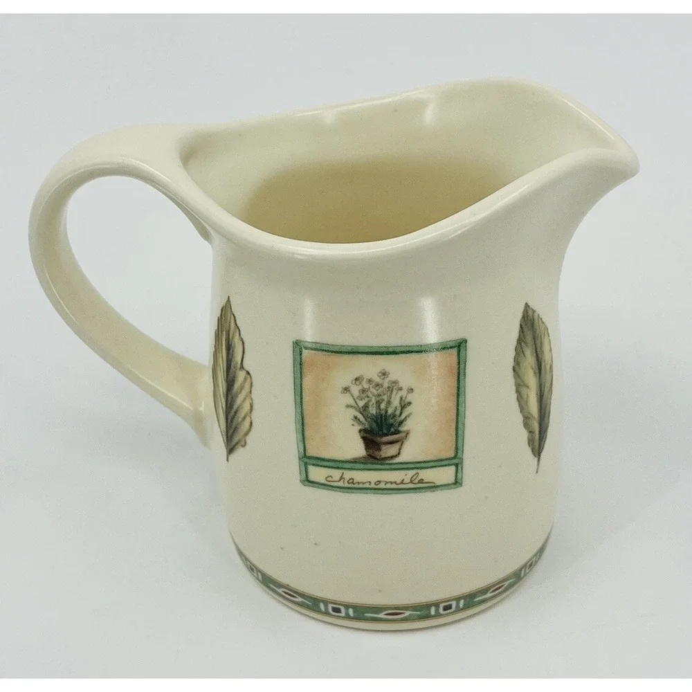 Naturewood By Pfaltzgraff Stoneware Cream Pitcher Creamer 4